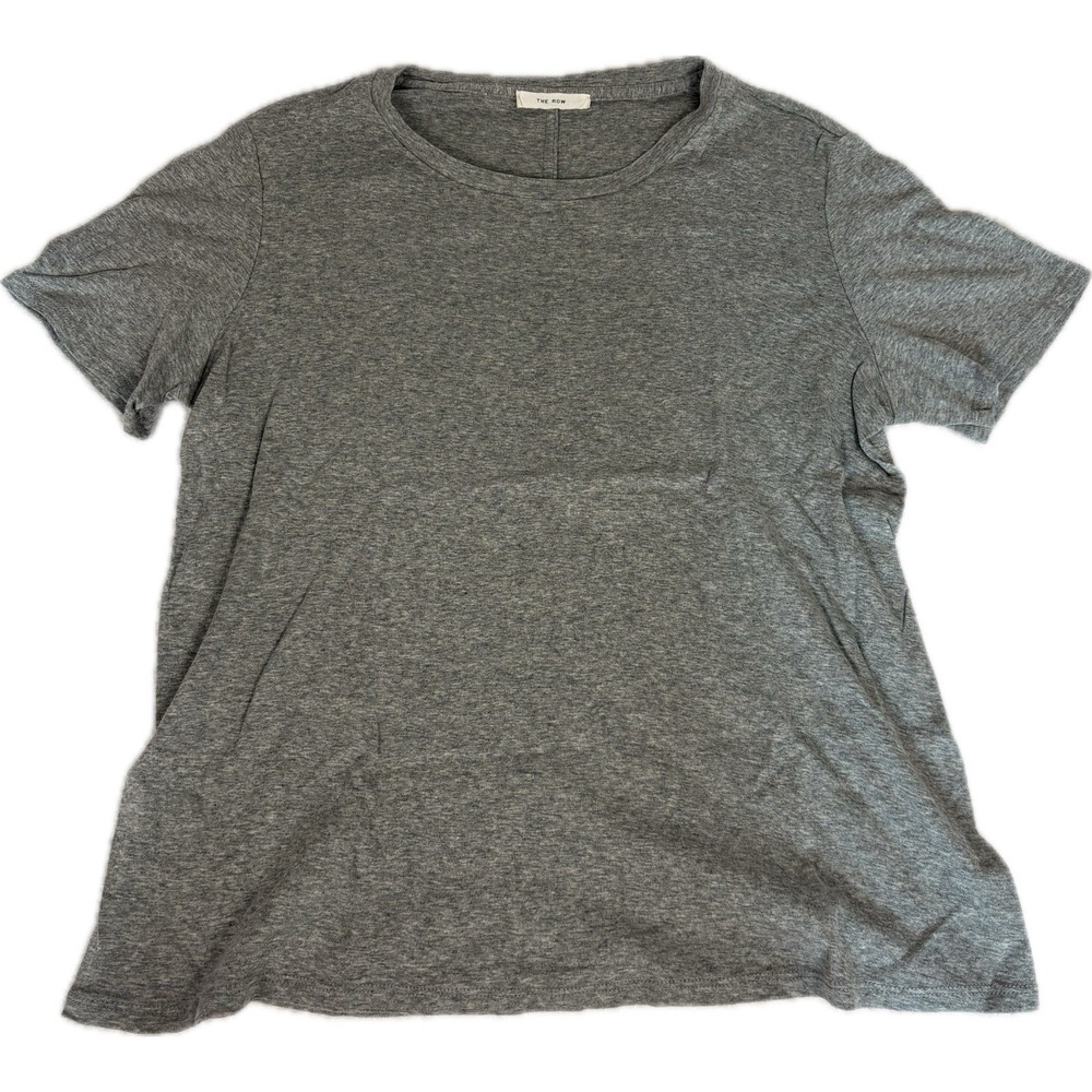 The Row Women's Tee Grey Luxury Simple